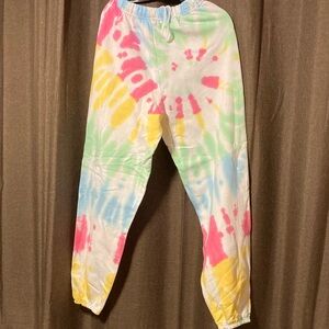 Jerzees Tie-Dye Sweatpants - Multicolor